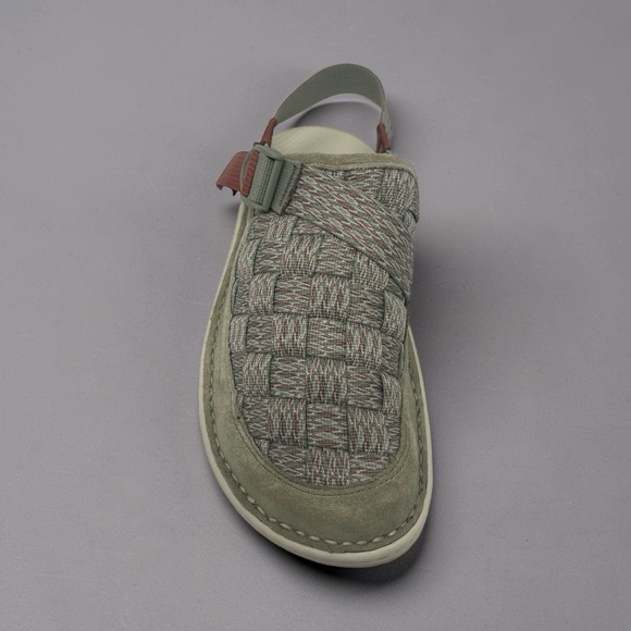 Chaco Canyon Woven Clog - Hut Fungi Beige/Kaki Earth Tones - Men's Size 11 NIB - Picture 4 of 16